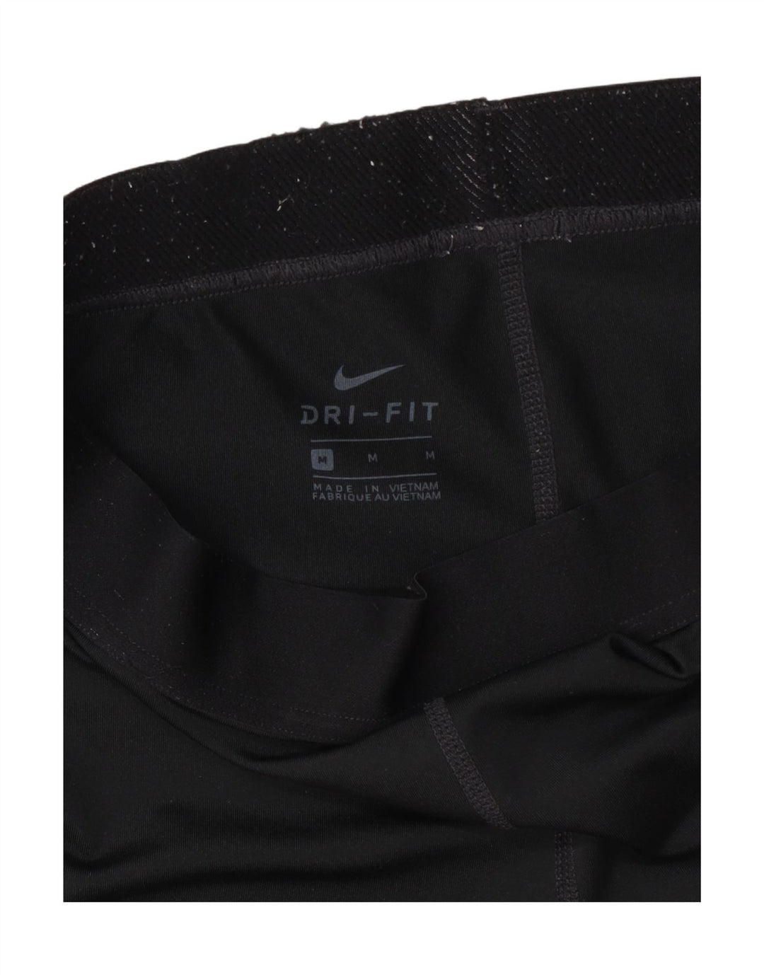 Leggings Nike Dri Fit Graphic Capri UK 12 Médio Preto