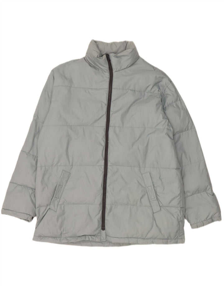 Jaqueta acolchoada masculina Sergio Tacchini UK 44 2XL azul poliamida