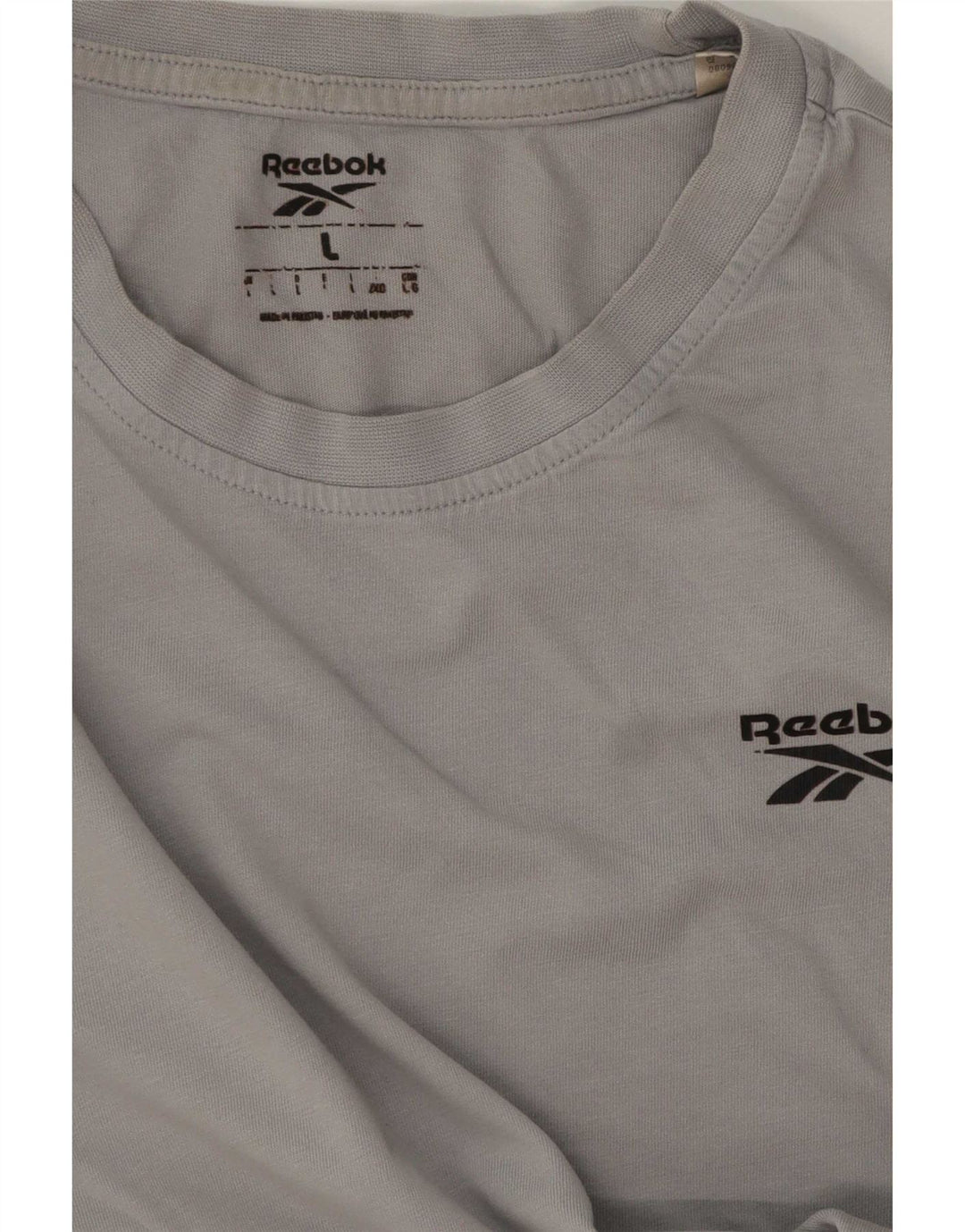 Reebok Camiseta Masculina Top Grande Cinza