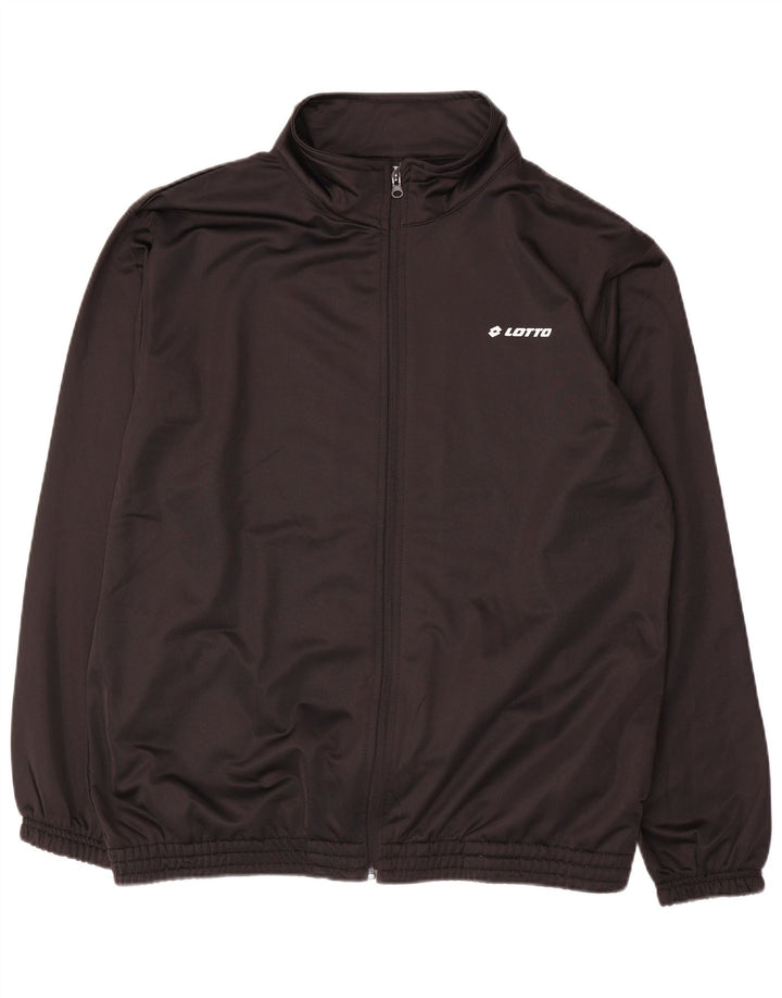 Lotto Mens Treino Top Jaqueta 2XL Poliéster Preto
