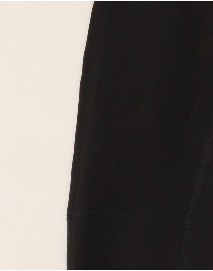 Leggings Adidas Femininas UK 8/10 Pequenas Poliéster Preto