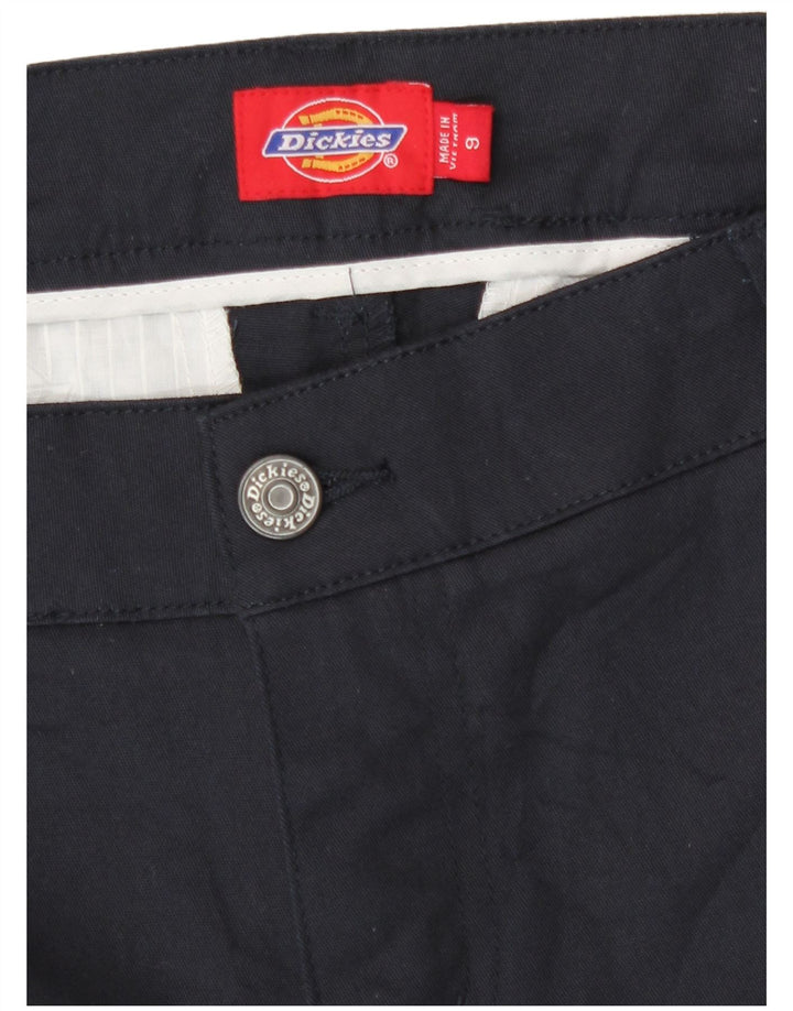 Calça casual feminina Dickies Bootcut US 9 médio W32 L33 azul marinho