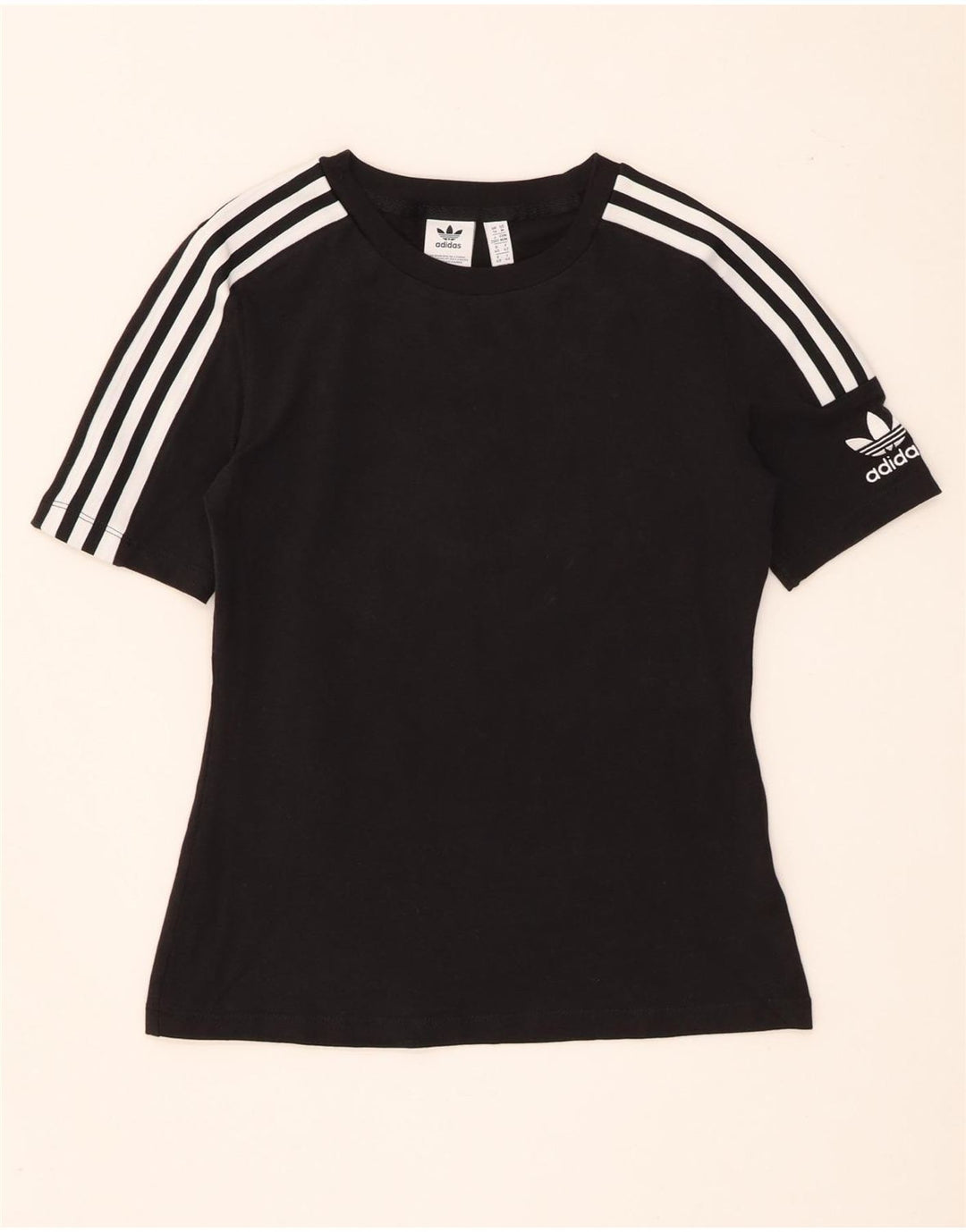 Adidas Camiseta Feminina Top UK 14 Médio Algodão Preto