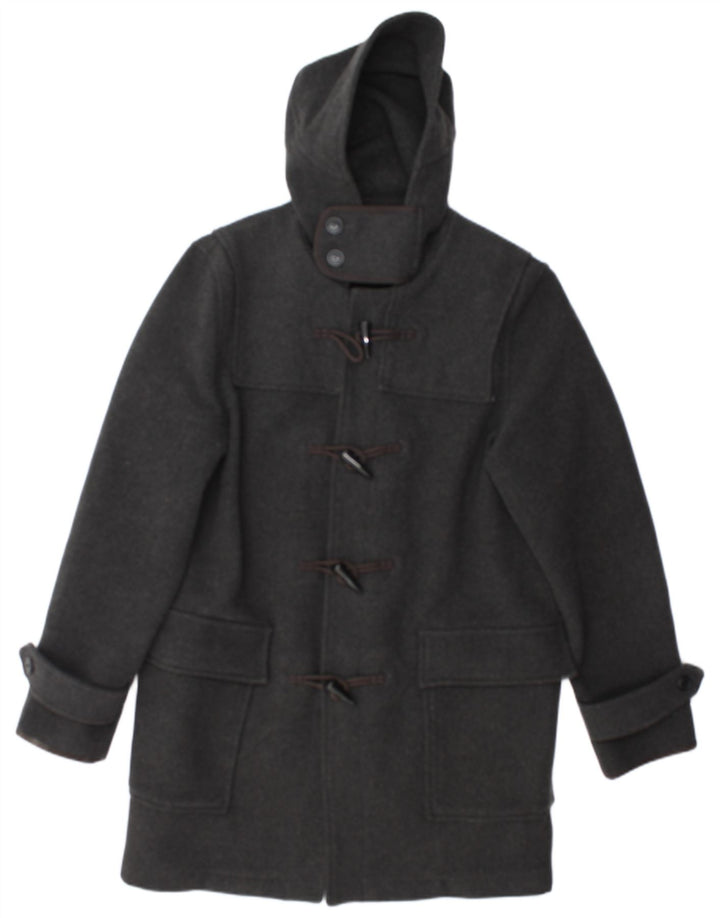 Casaco masculino com capuz TOPMAN UK 38 cinza médio