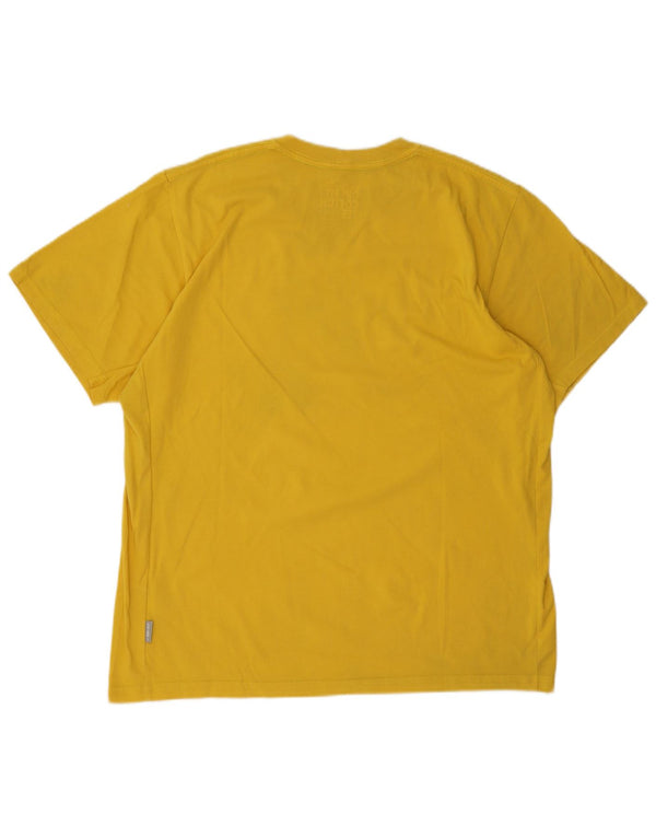 Camiseta Nike Masculina Dri Fit Graphic Top UK 42/44 Grande Amarelo