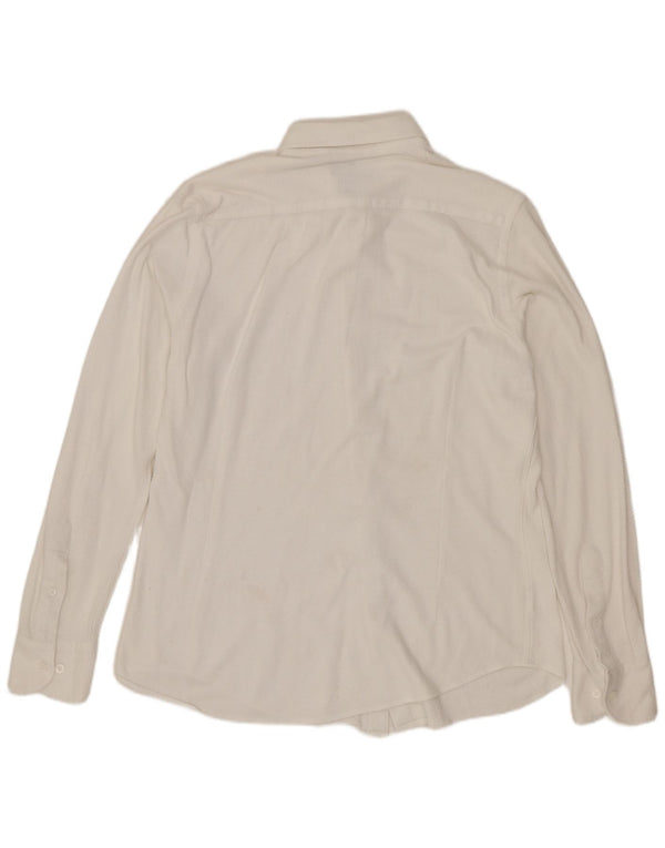 Camisa masculina MASSIMO DUTTI média branca