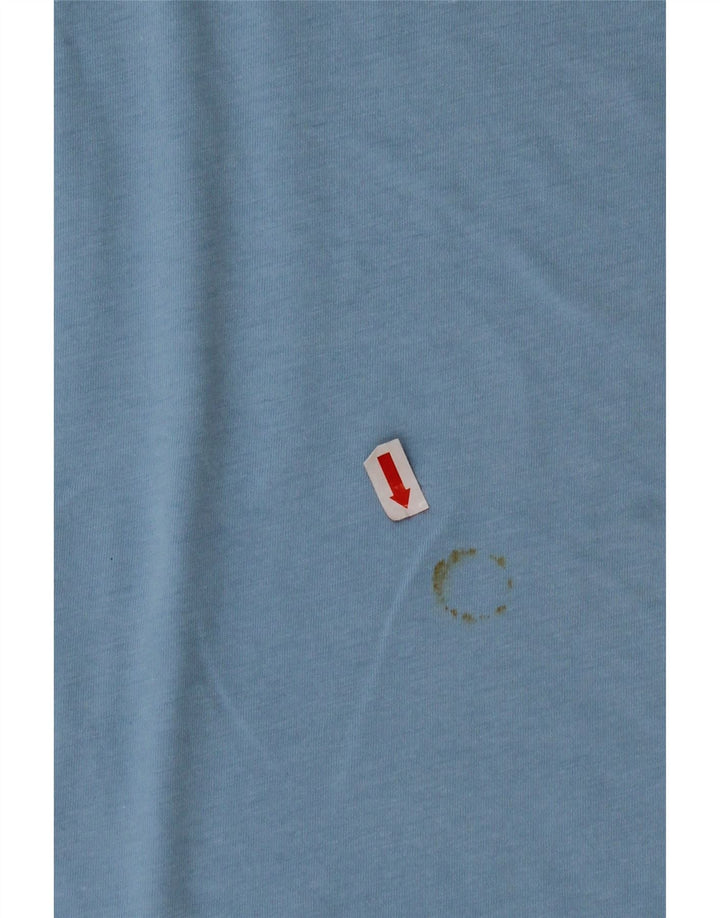 Camiseta masculina ESPRIT Top grande algodão azul