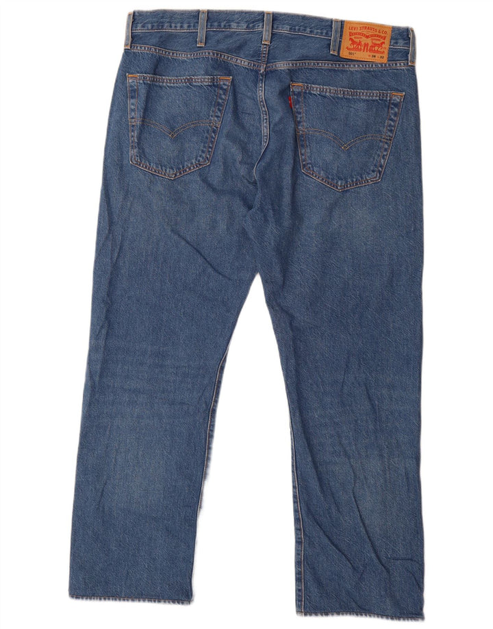 Jeans Levis 501 Straight Masculino W38 L28 Azul