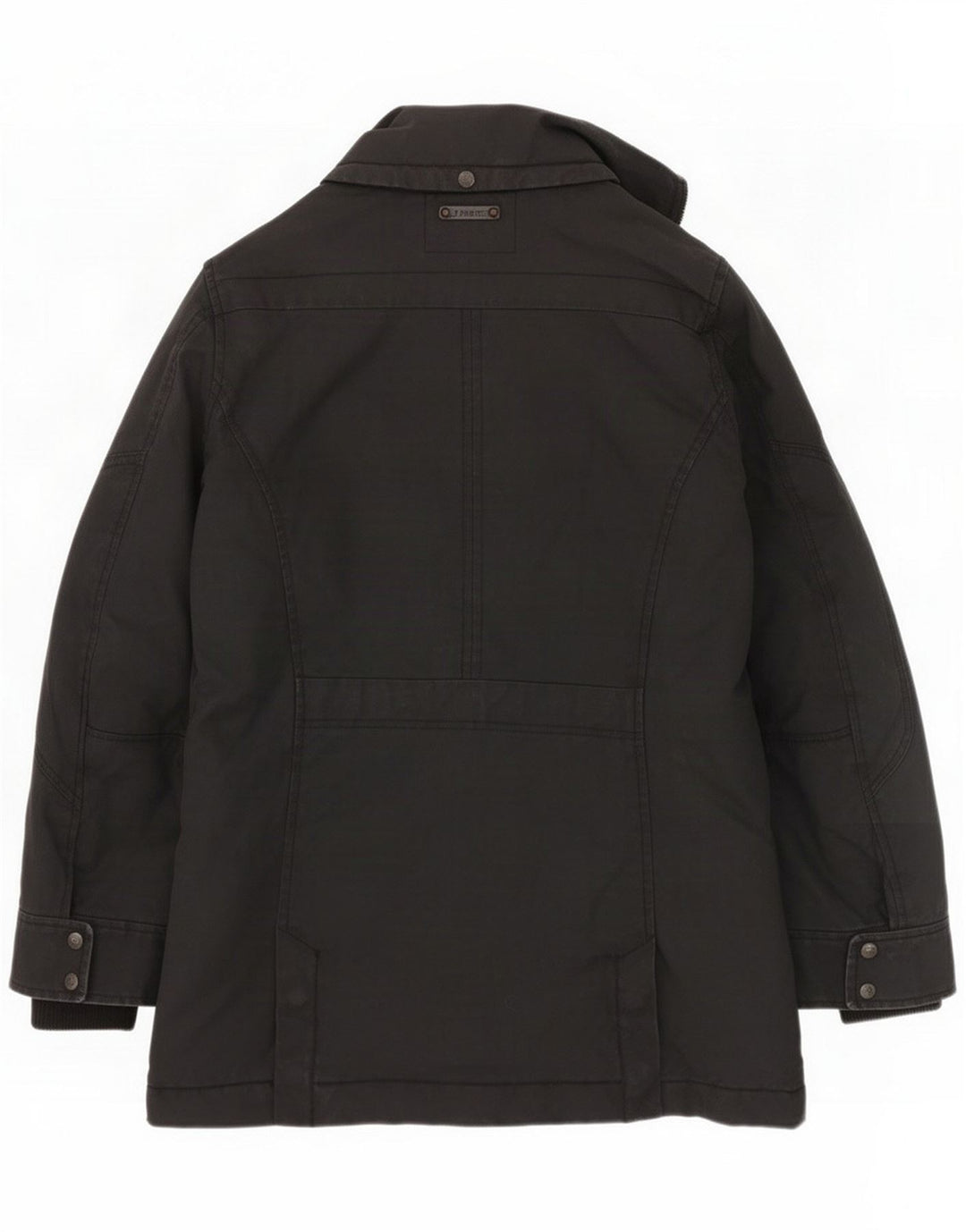 Diesel Mens Parka Jacket UK 38 Algodão preto médio