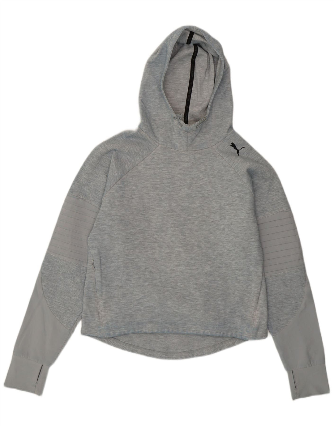 Jumper com capuz feminino PUMA UK 10 pequeno cinza