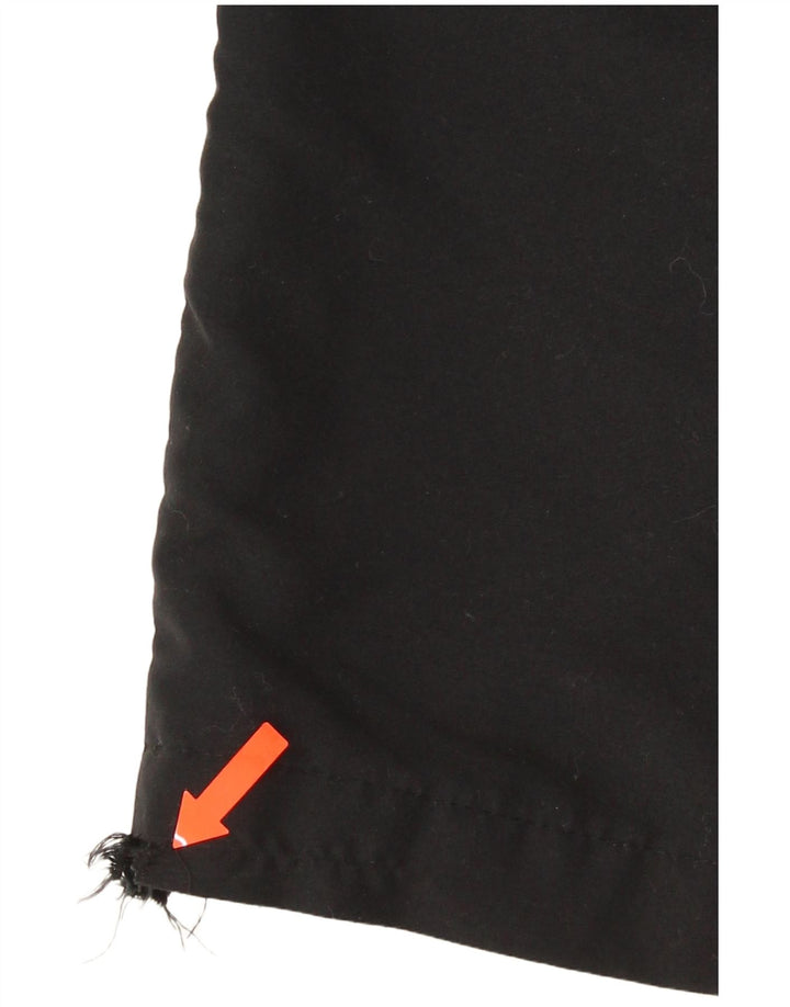 Calça de treino feminina Adidas UK 16/18 grande poliéster preto