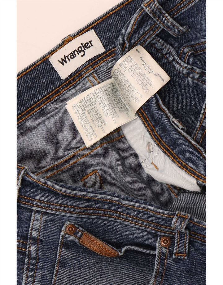 Wrangler Masculino Texas Straight Jeans W40 L27 Azul Algodão