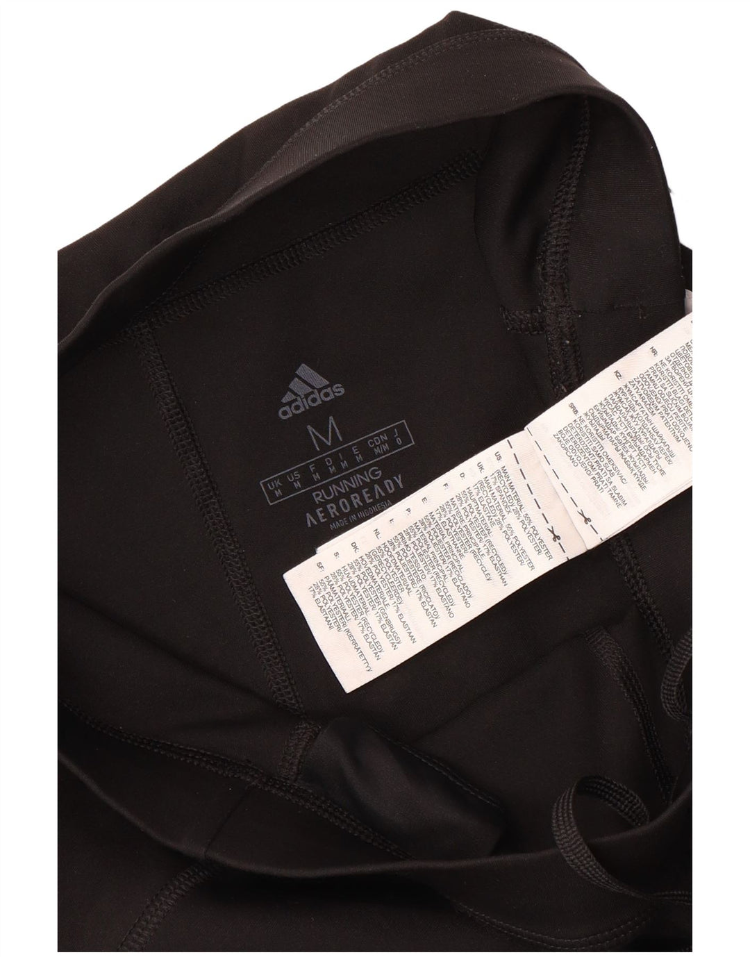 Calça Adidas Aeroready Feminina UK 14 Médio Preto Poliéster