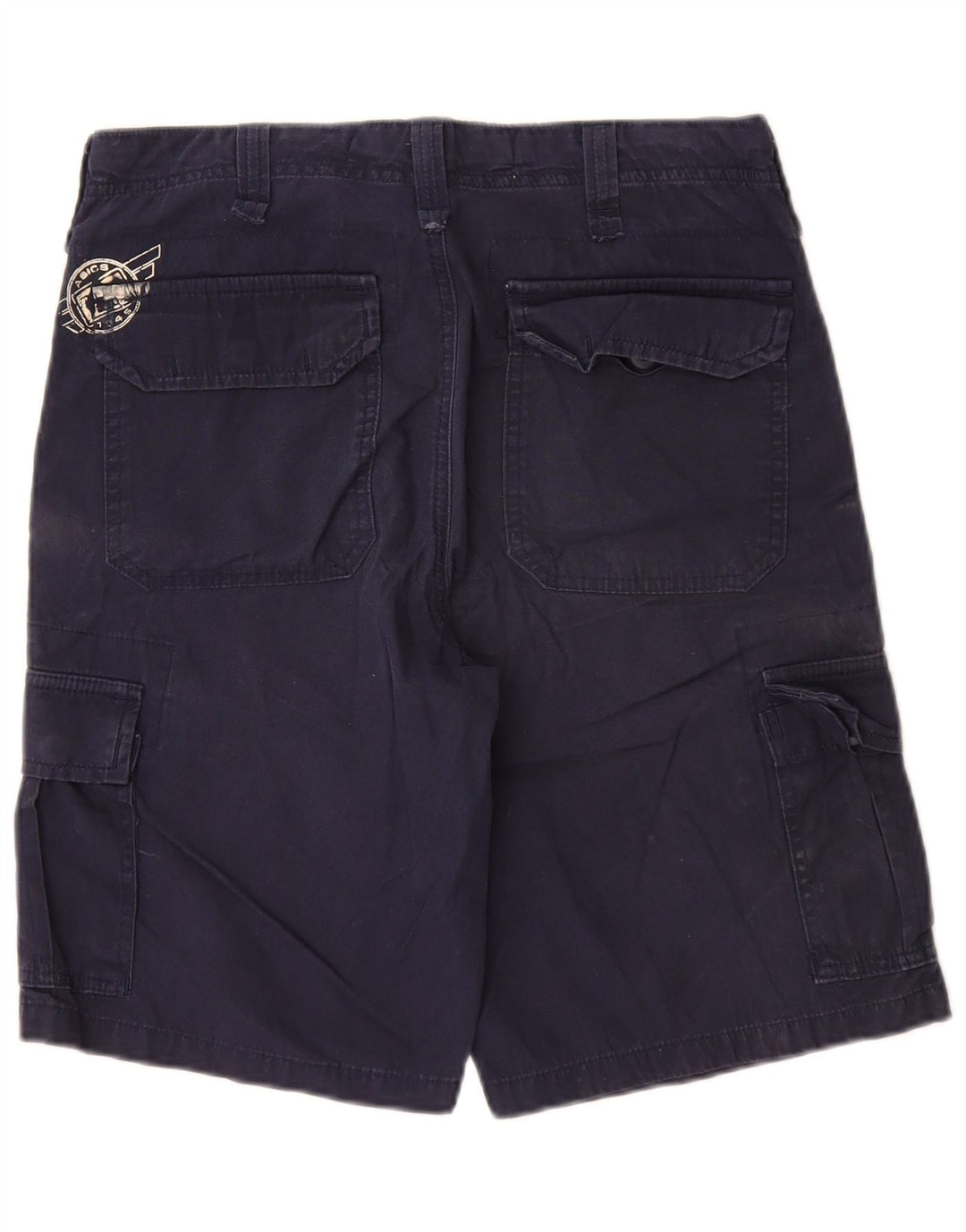 Shorts Cargo Masculino Asics IT 46 Pequeno W30 Azul Marinho Algodão