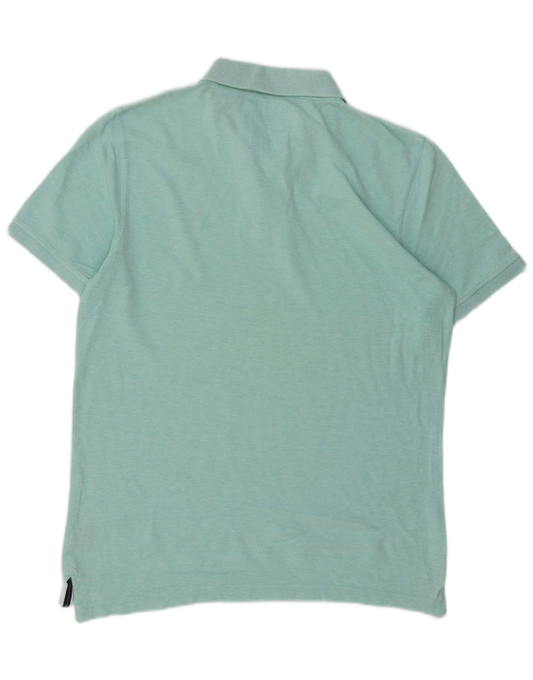 Camisa polo masculina Crew Clothing algodão verde médio