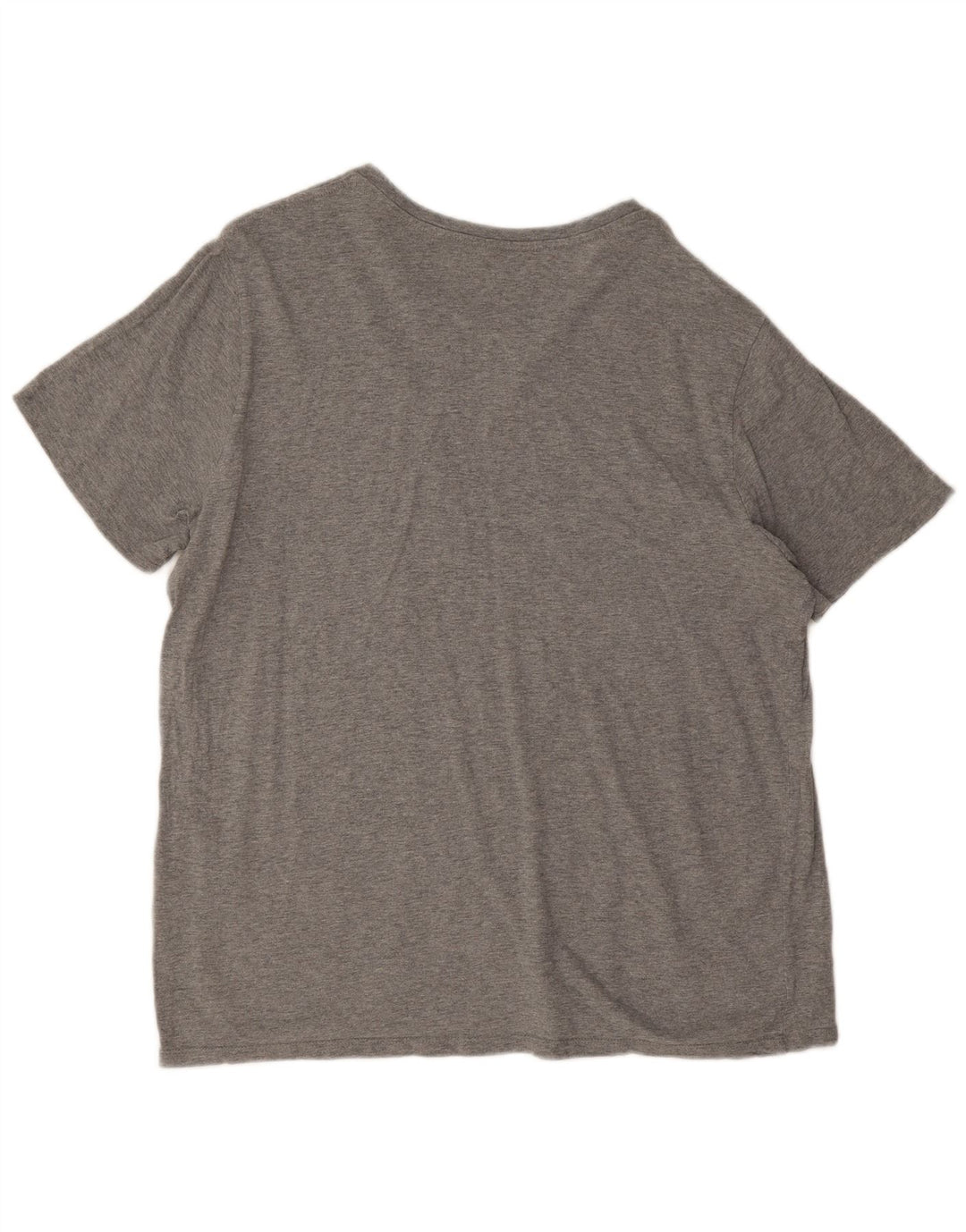 Camiseta masculina Levi's grande algodão manchado cinza
