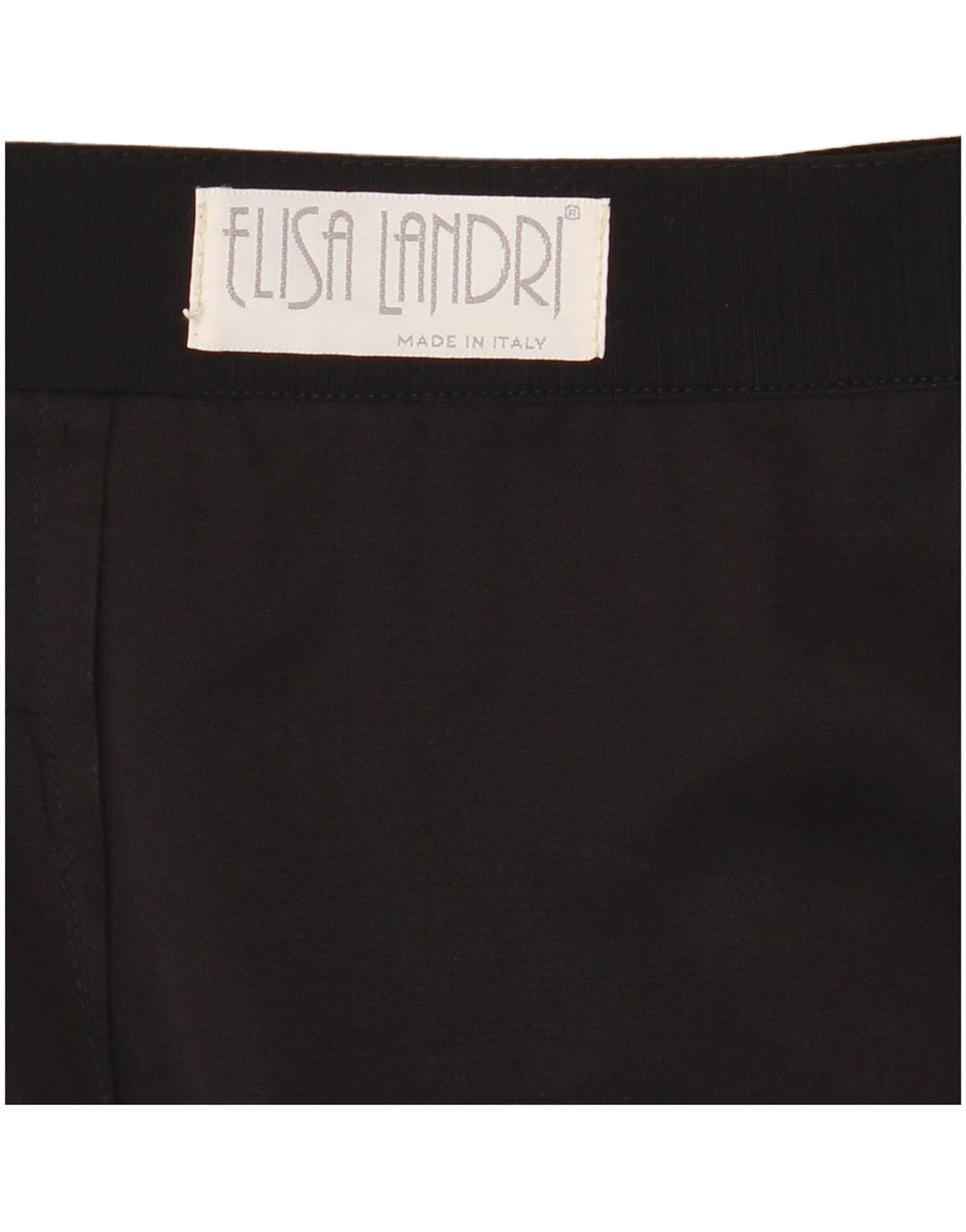 ELISA LANDRI Saia Maxi Feminina W30 Médio Preto