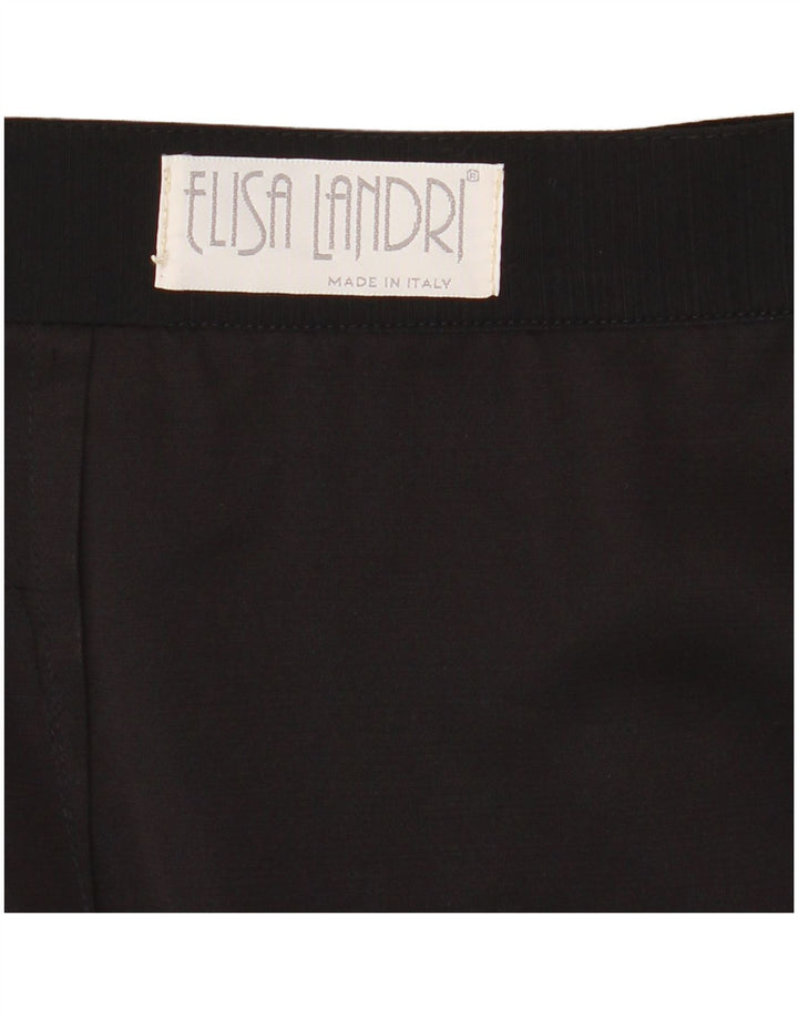 ELISA LANDRI Saia Maxi Feminina W30 Médio Preto