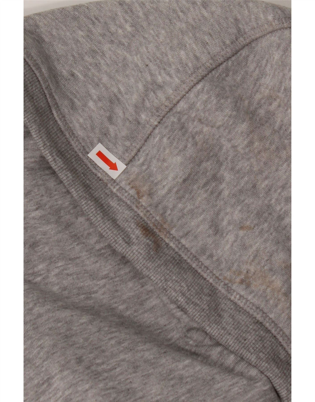 ADIDAS Suéter feminino Climalite Graphic Zip com capuz UK 16/18 grande cinza