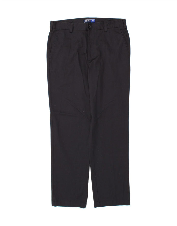 IZOD Mens Straight Chino Trousers W32 L32  Navy Blue Cotton Vintage Izod and Second-Hand Izod from Messina Hembry 