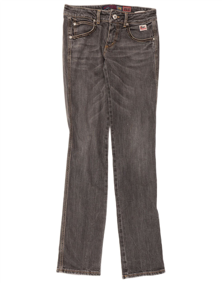 Calça jeans feminina Roy Rogers W27 L33 cinza algodão