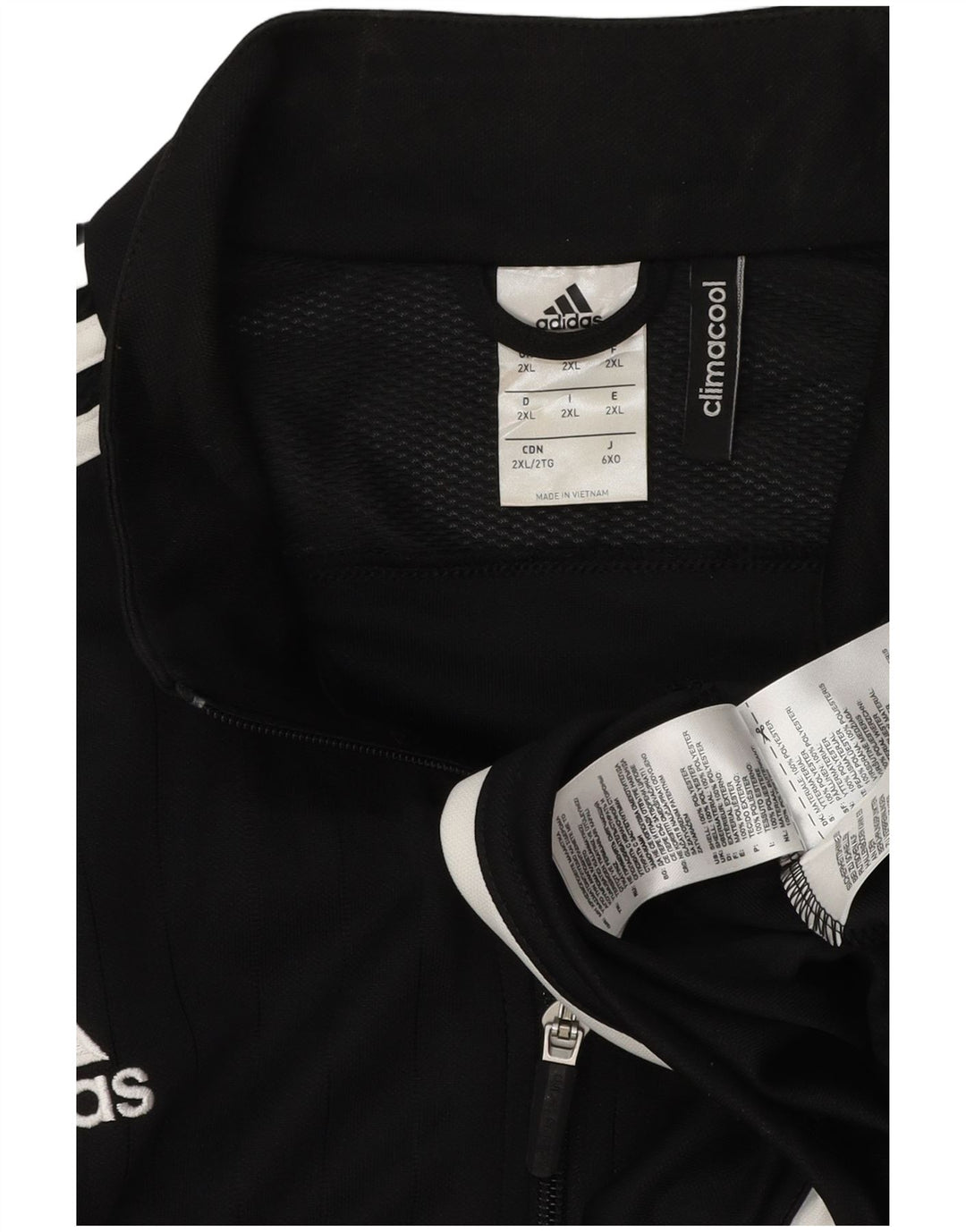 Adidas Mens Climacool Tracksuit Top Jaqueta 2XL Poliéster Preto