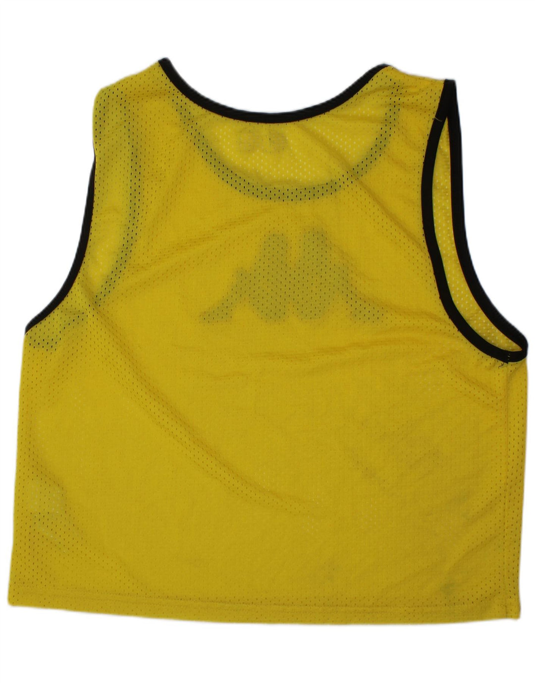 Top KAPPA Boys Graphic Vest 7-8 Anos Amarelo Poliéster