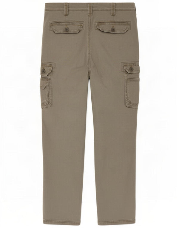 Calça cargo reta masculina Lee W32 L31 cinza