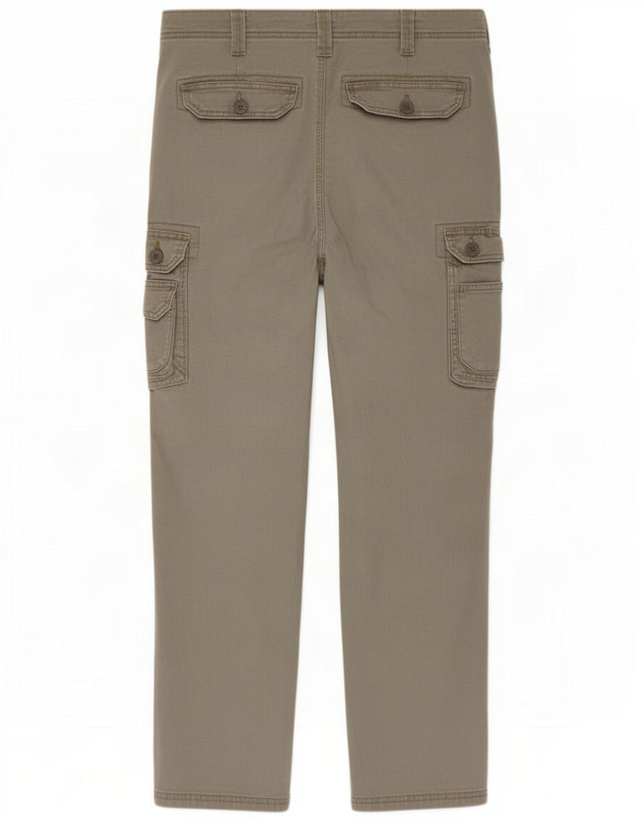 Calça cargo reta masculina Lee W32 L31 cinza