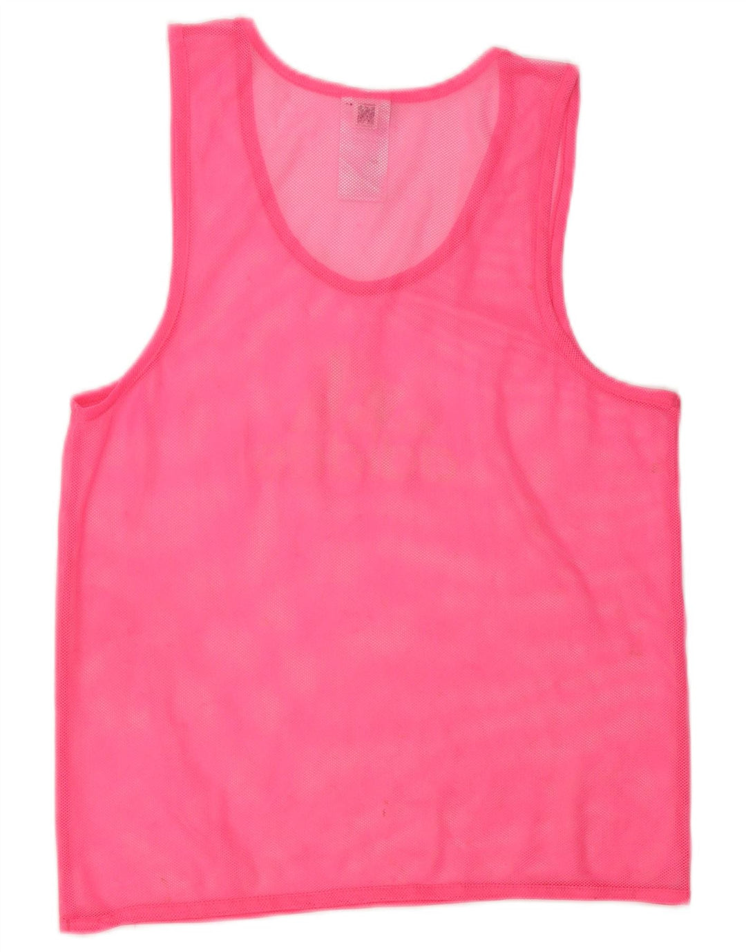 Adidas Womens Graphic Vest Top UK 10 Pequeno Rosa Poliéster