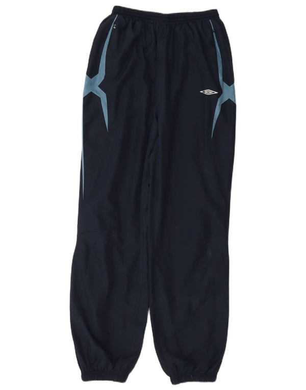 Umbro Meninos Calças de Treino Joggers 13-14 Anos XL Azul Marinho Colourblock