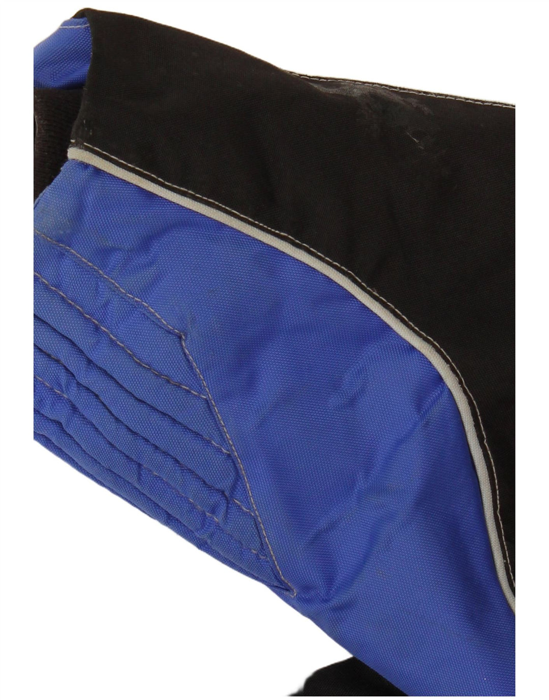 Jaqueta de esqui masculina Colmar UK 40 grande bloco colorido azul nylon