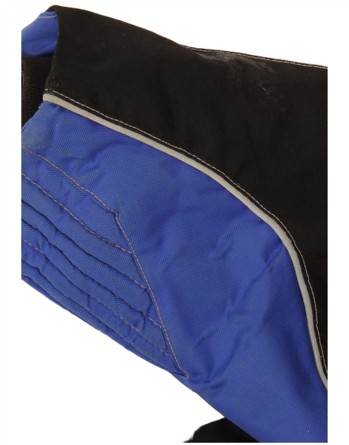 Jaqueta de esqui masculina Colmar UK 40 grande bloco colorido azul nylon