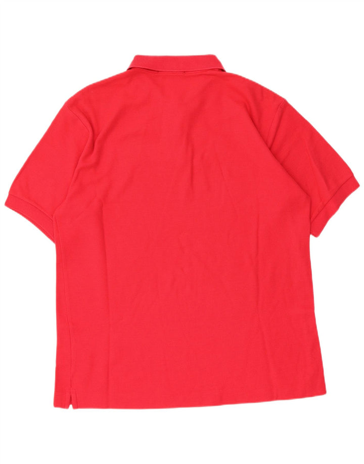 Camisa polo masculina Fila IT 48 médio algodão vermelho