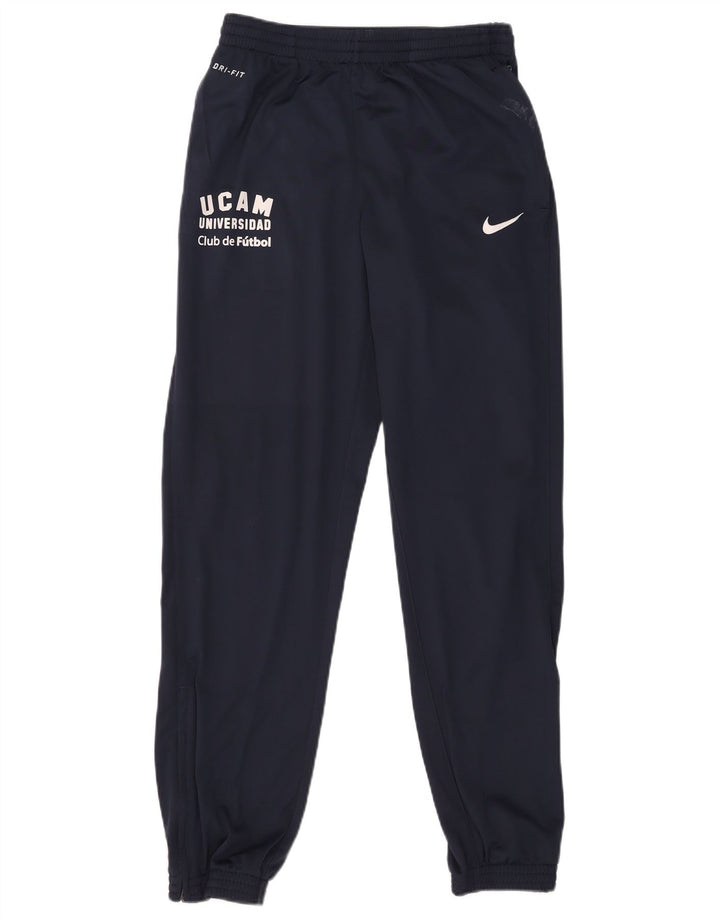 Nike Mens Dri Fit Graphic Calças de treino Joggers Médio Azul Marinho