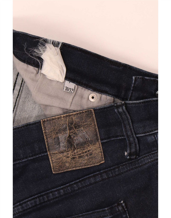 Jeans skinny feminino barato segunda-feira W30 L32 azul marinho