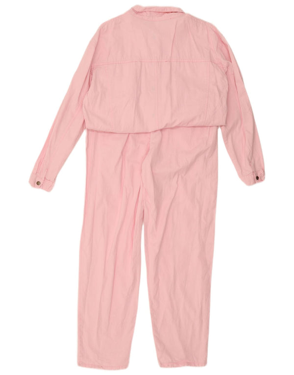 Macacão feminino vintage IT 48 XL algodão rosa