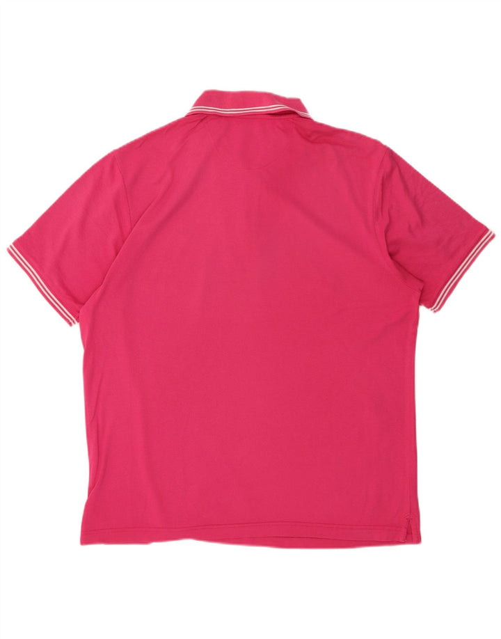 Camisa polo masculina CHAMPION grande rosa