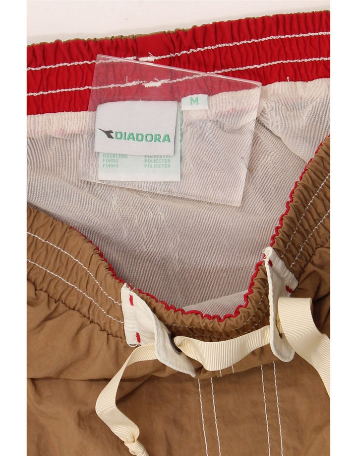 Shorts de natação masculino Diadora médio bege nylon