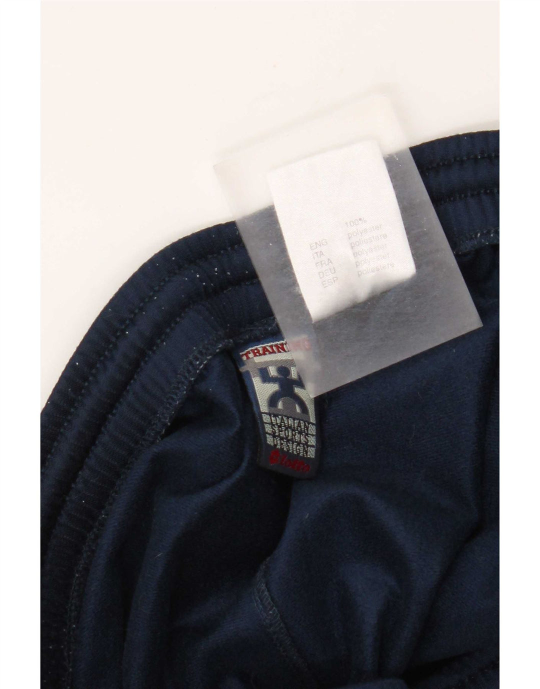 Calça de treino masculina Lotto XL azul marinho poliéster