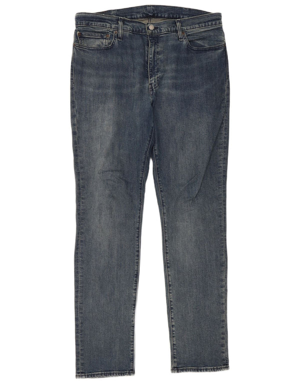 Levi's Masculino 511 Slim Jeans W38 L34 Azul Algodão