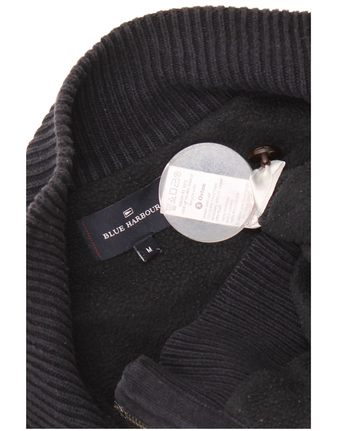 Suéter feminino Marks & Spencer Blue Harbor Cardigan Reino Unido 14 Médio Azul Marinho