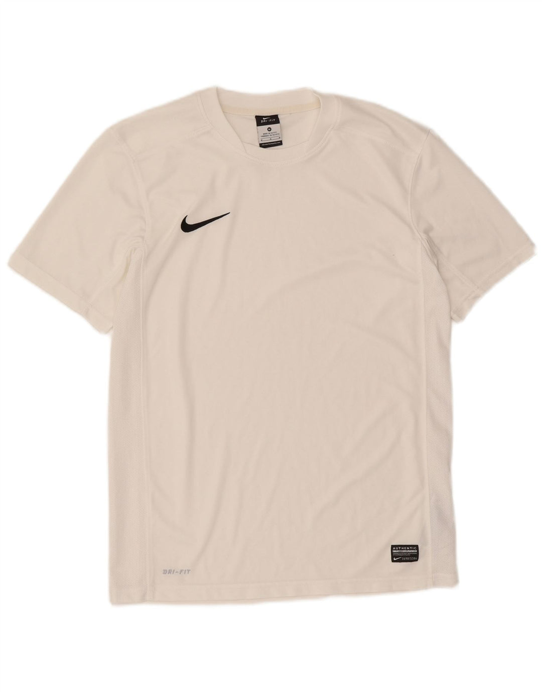 Camiseta Nike Masculina Dri Fit Top Médio Poliéster Branco