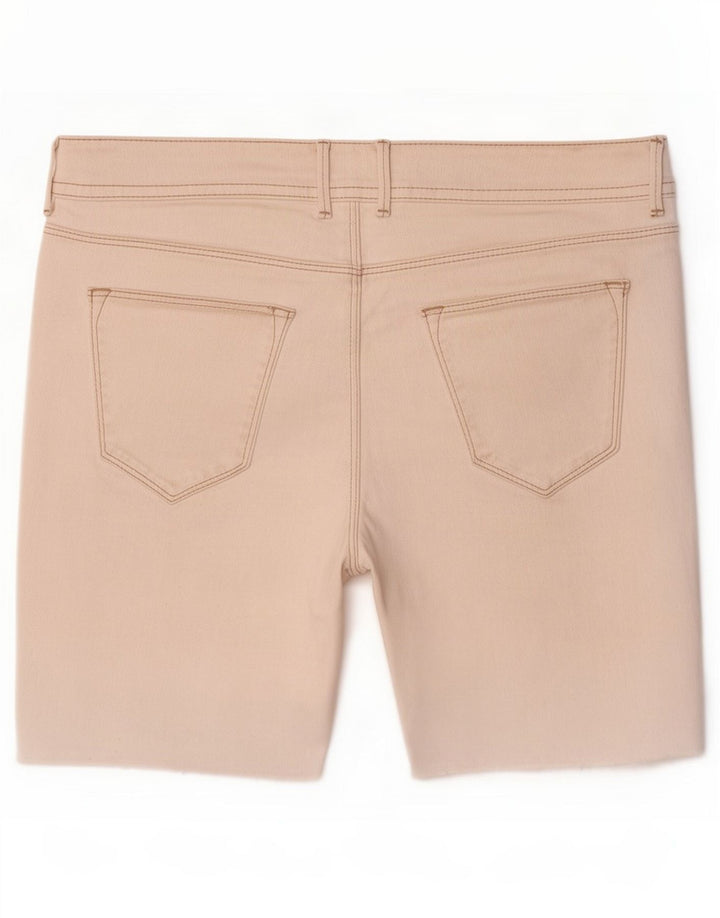 Shorts jeans femininos Massimo Dutti UE 38 Pequeno W28 Algodão branco