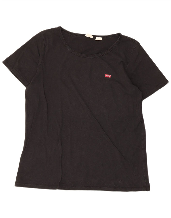 Camiseta feminina LEVI'S UK 20 2XL preta