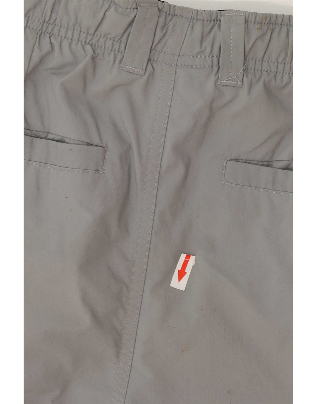Shorts cargo masculino Nike pequeno W30 cinza poliéster