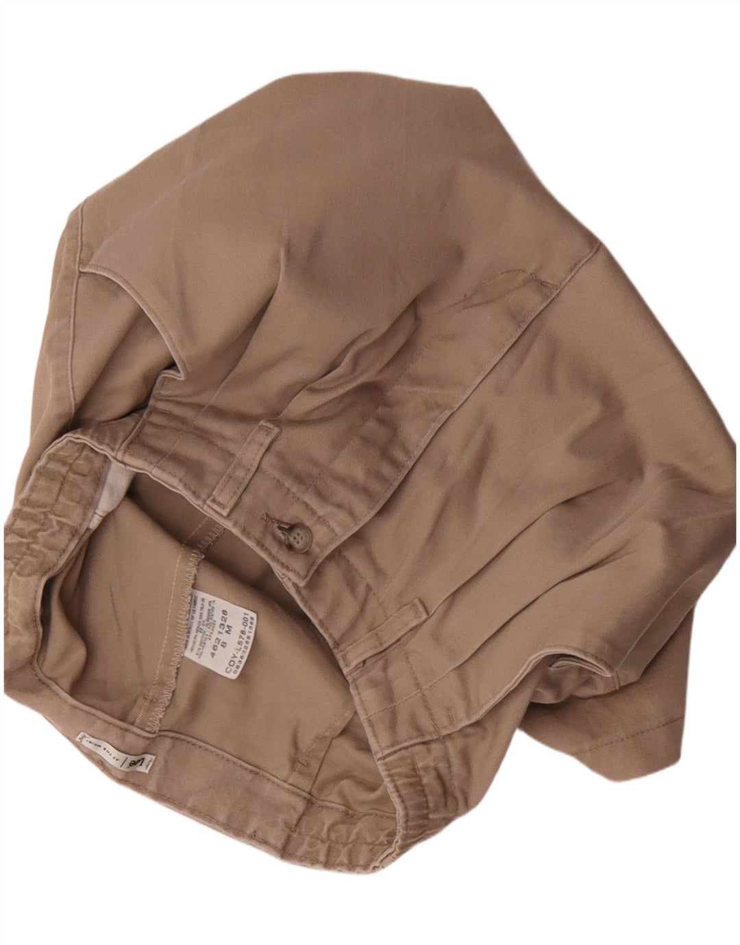 Lee Womens Pegged Chino Shorts US 8 Médio W28 Algodão Cinza