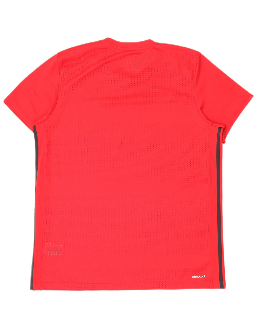 Adidas Mens Climacool T-Shirt Top XL Vermelho Poliéster