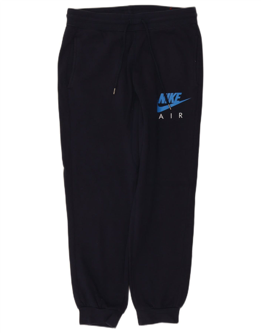 Calça de treino masculina NIKE Air Graphic Joggers médio azul marinho algodão