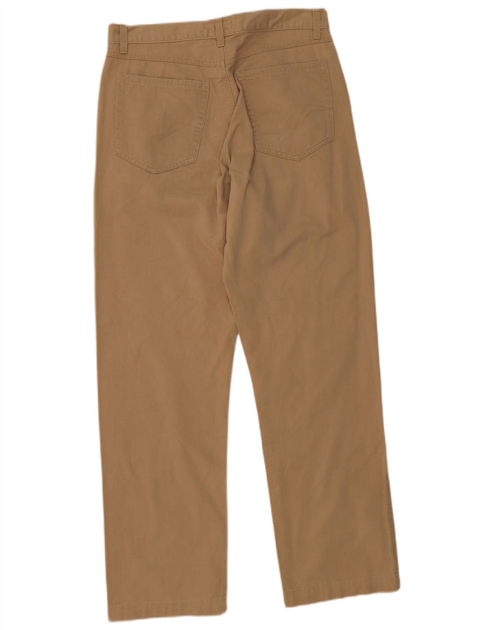 Calça casual reta masculina Versace W31 L30 bege